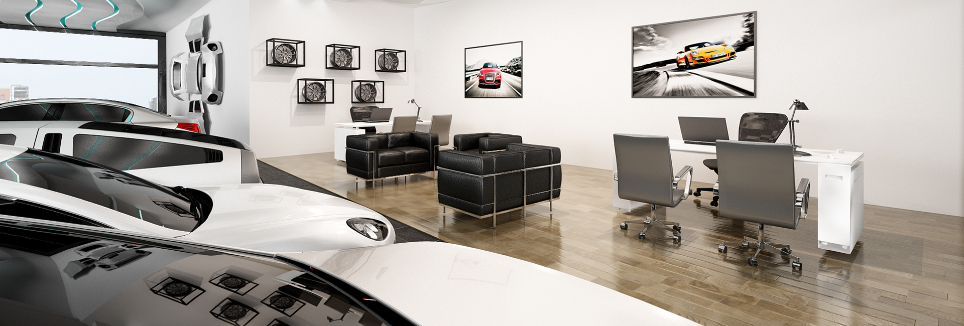 Luxury Car Show Room